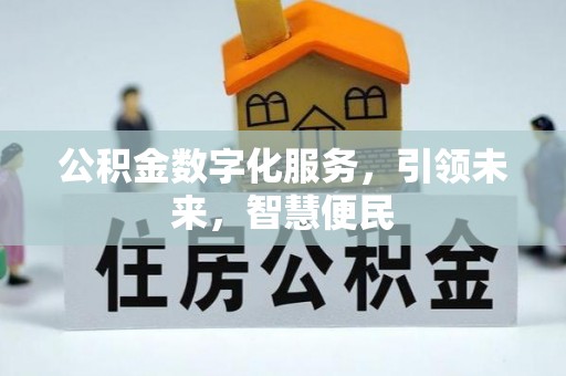东河公积金数字化服务，引领未来，智慧便民