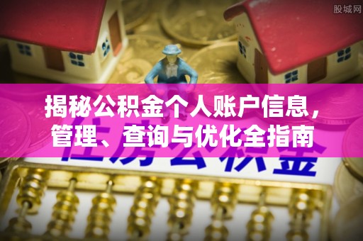 东河揭秘公积金个人账户信息，管理、查询与优化全指南
