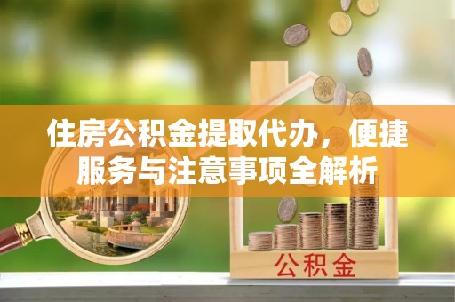 东河住房公积金提取代办，便捷服务与注意事项全解析