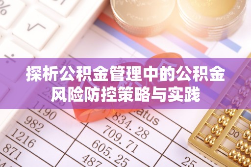 东河探析公积金管理中的公积金风险防控策略与实践