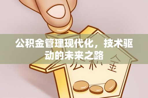 东河公积金管理现代化，技术驱动的未来之路